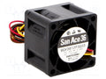 SANYO DENKI 9GV3612P3G03 Aksiaalituuletin 12VDC