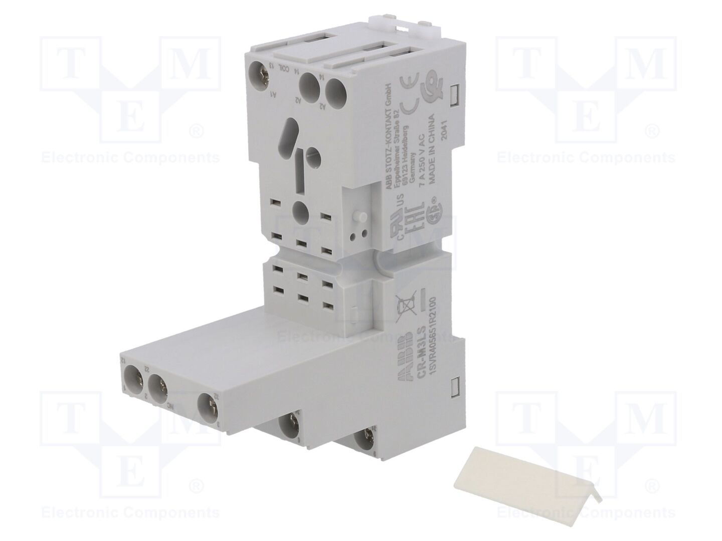 ABB CR-M3LS Relekanat DIN-kisko 11-napainen