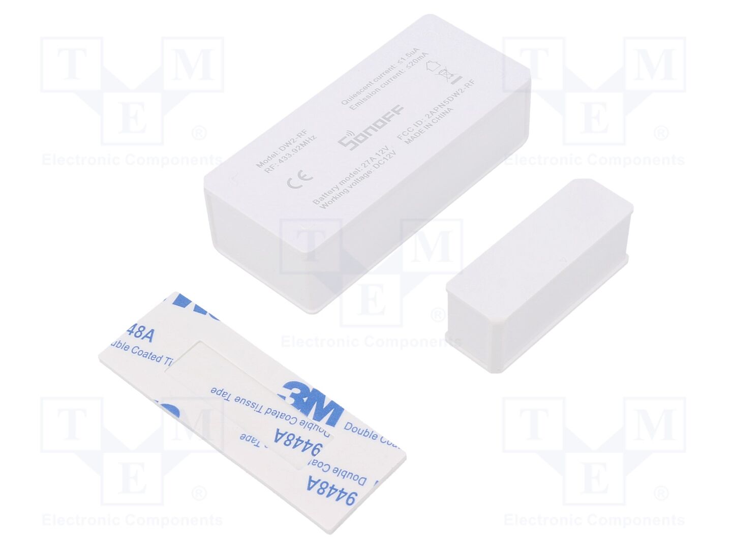 SONOFF SONOFF-DW2-RF Reed-kytkin -10-40°C