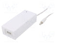 POS POSC12500D-C8-WH Kytkinmuuntaja 12VDC 5A 60W