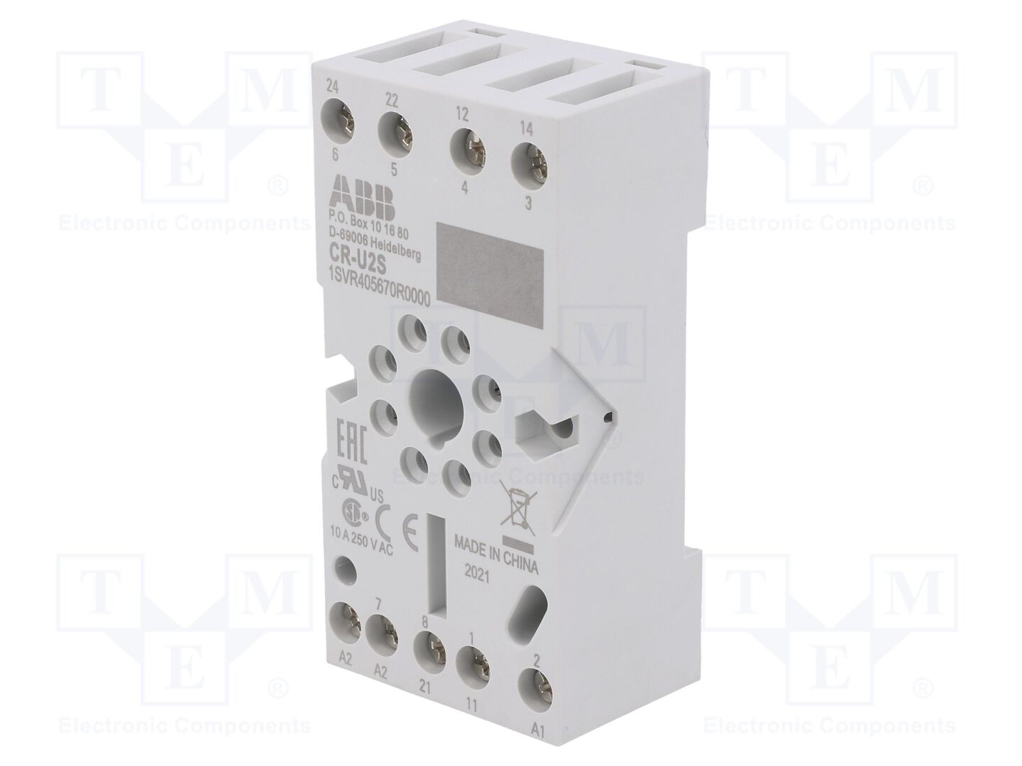 ABB CR-U2S Diodimoduuli DIN-kiskoasennus