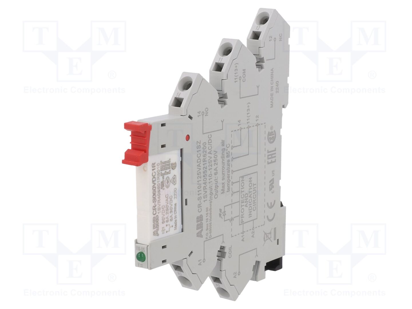 ABB CR-S110VADC1CRZ Liitinrele SPDT 110VAC/110VDC