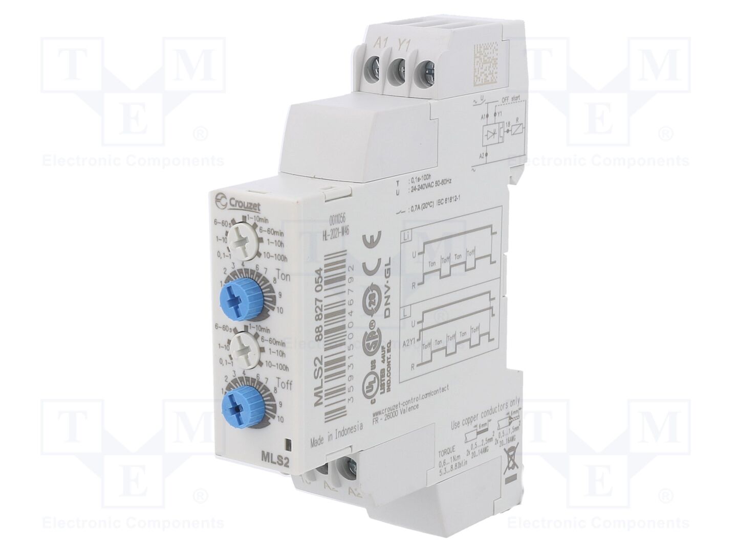 CROUZET 88827054 Ajastin 24-240VAC