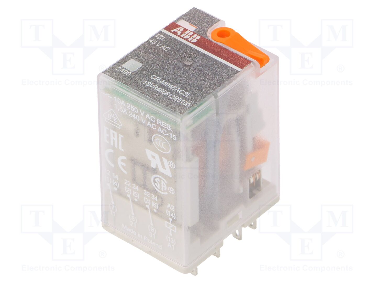 ABB CR-M048AC3L Sähkömagneettinen rele 48VAC