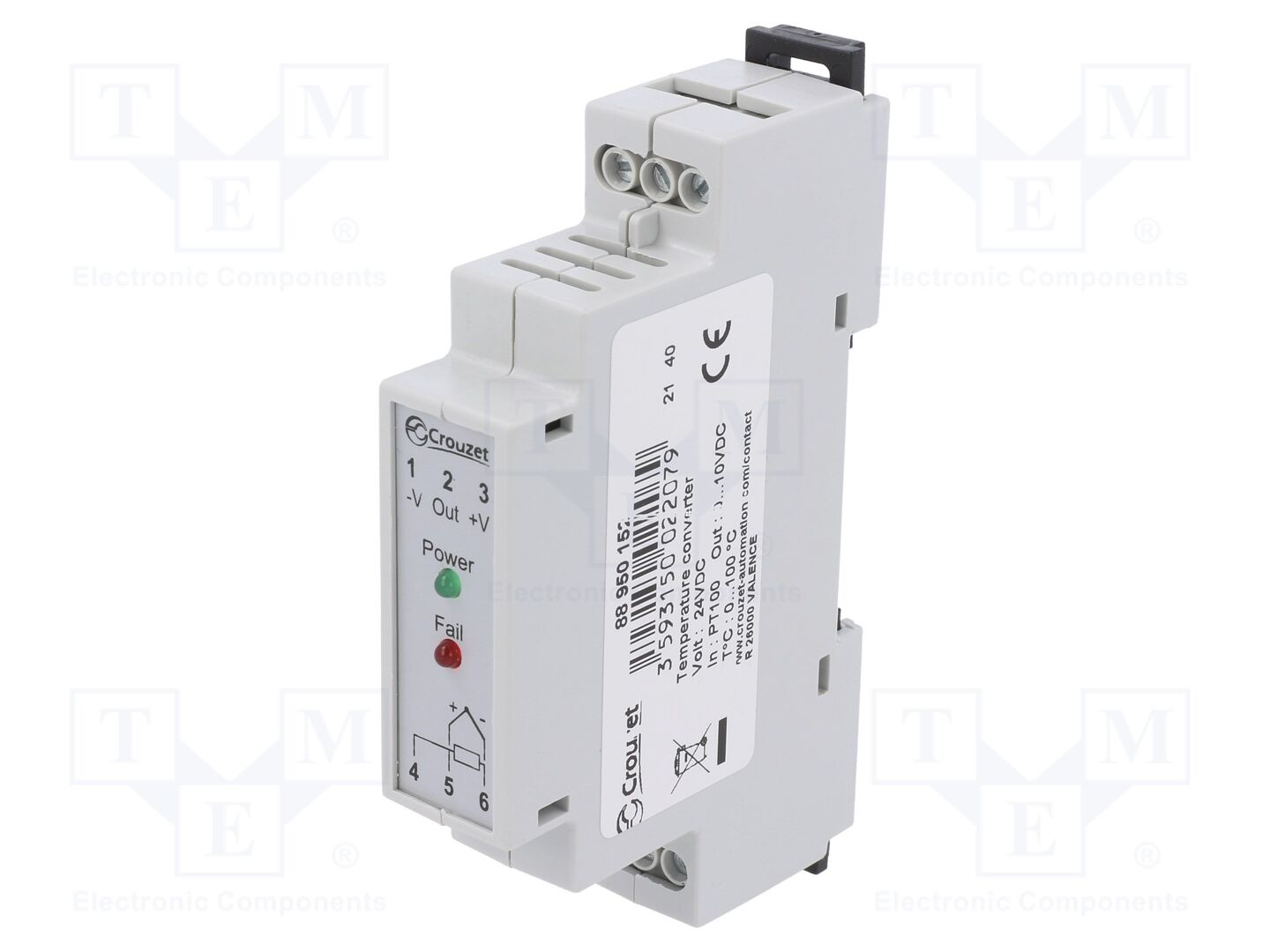 CROUZET 88950152 Lämpötilamuunnin 24VDC