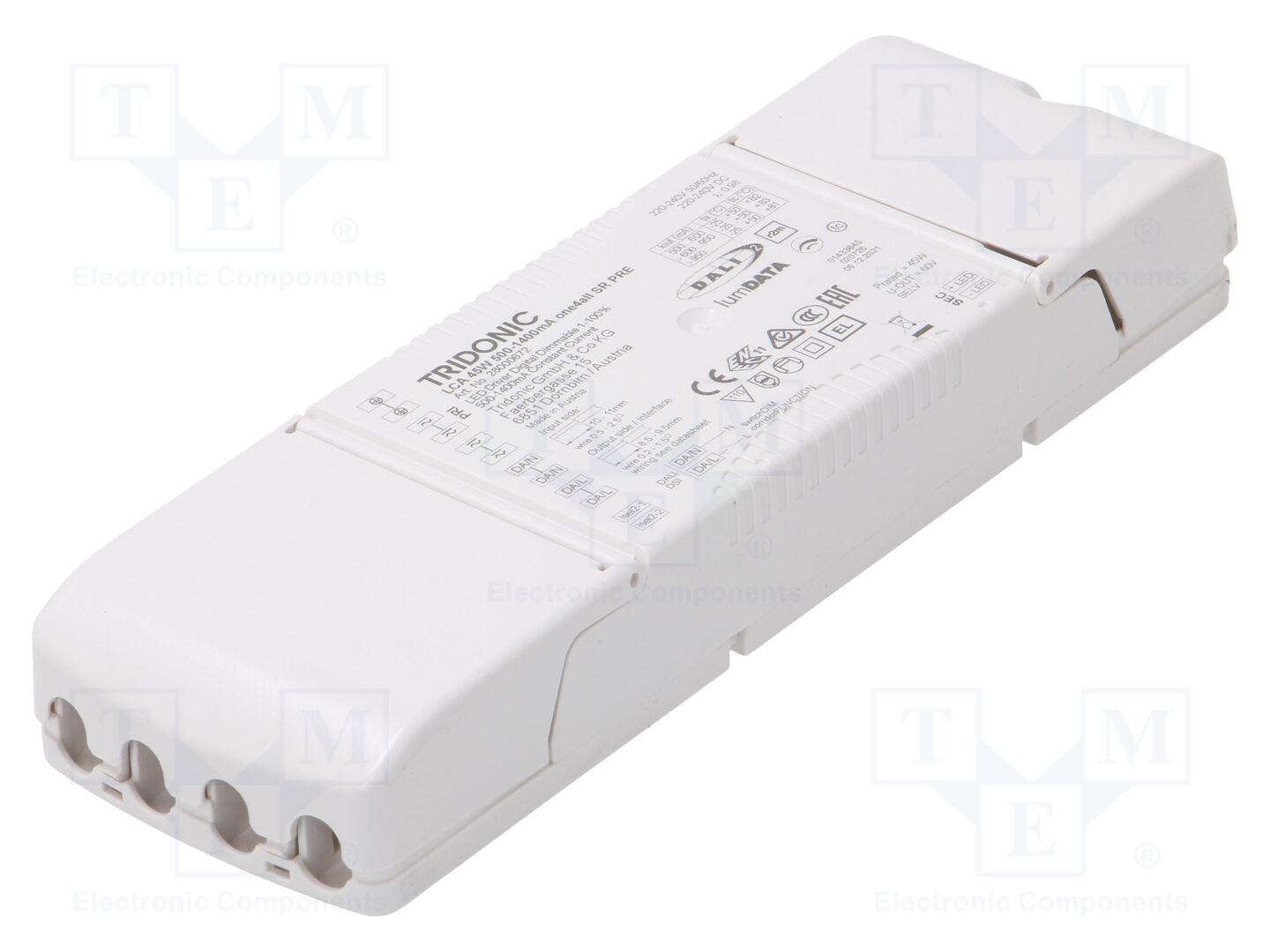 TRIDONIC LCA 45W 500-1400MA ONE4ALL SR PRE LED-virtalähde DALI 2
