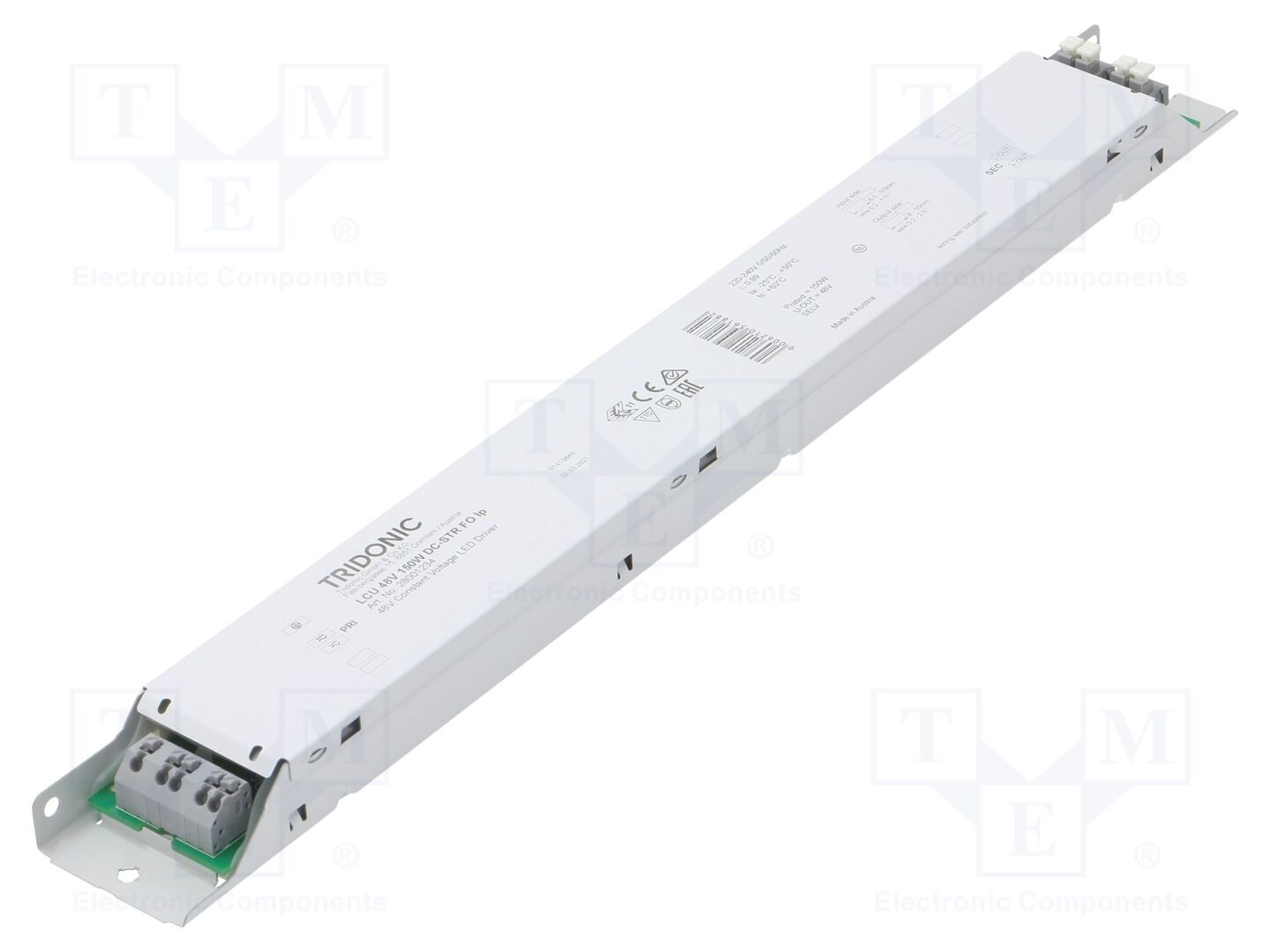 TRIDONIC LCU 48V 150W DC-STR FO LP LED-virtalähde 48VDC 150W