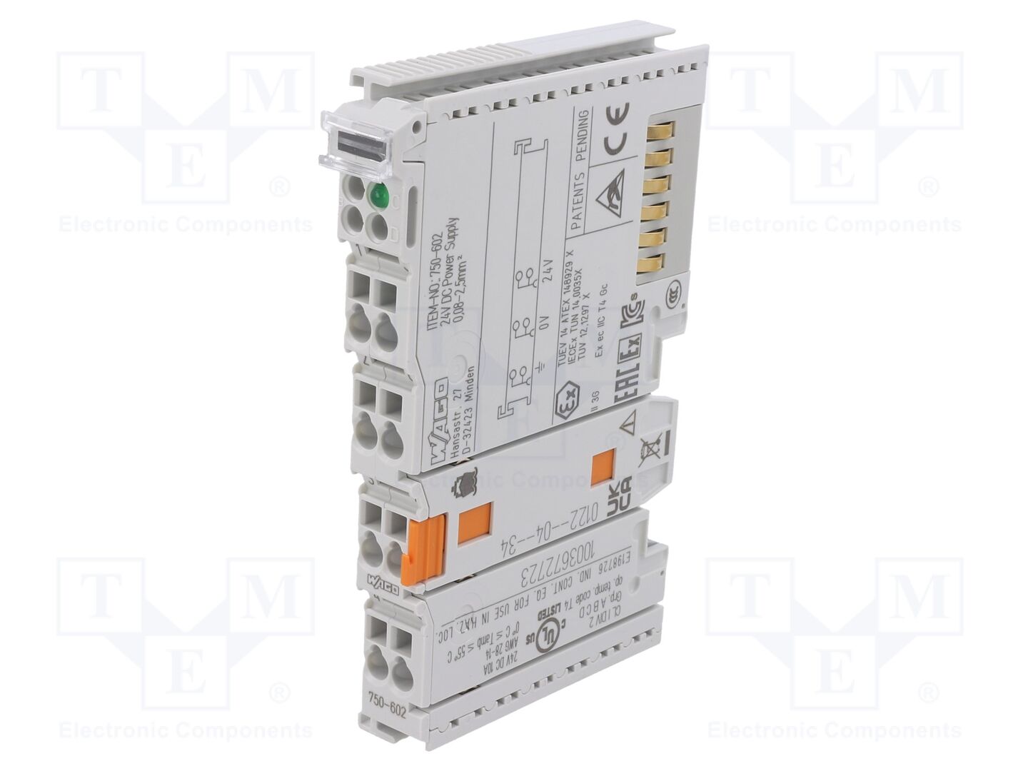 WAGO 750-602 Automaatiomoduuli 24VDC