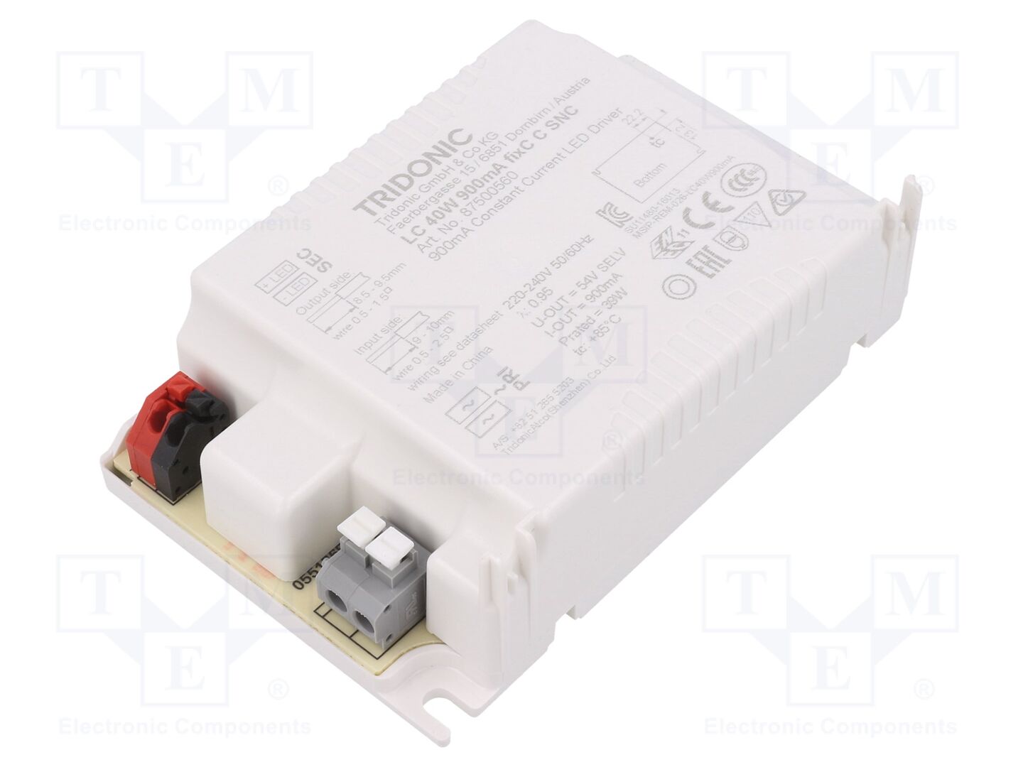 TRIDONIC LC 40W 900MA FIXC C SNC LED-virtalähde 40W 900mA