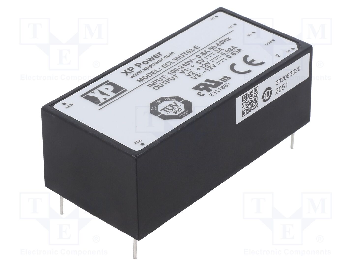 XP POWER ECL30UT02-E AC/DC-muunnin 30W