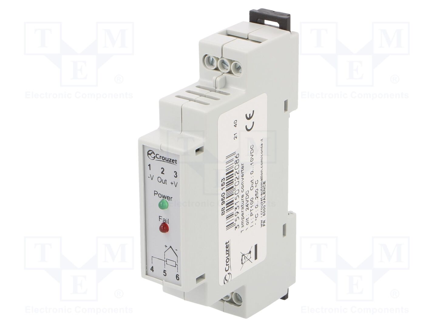 CROUZET 88950153 Lämpötilamuunnin 24VDC