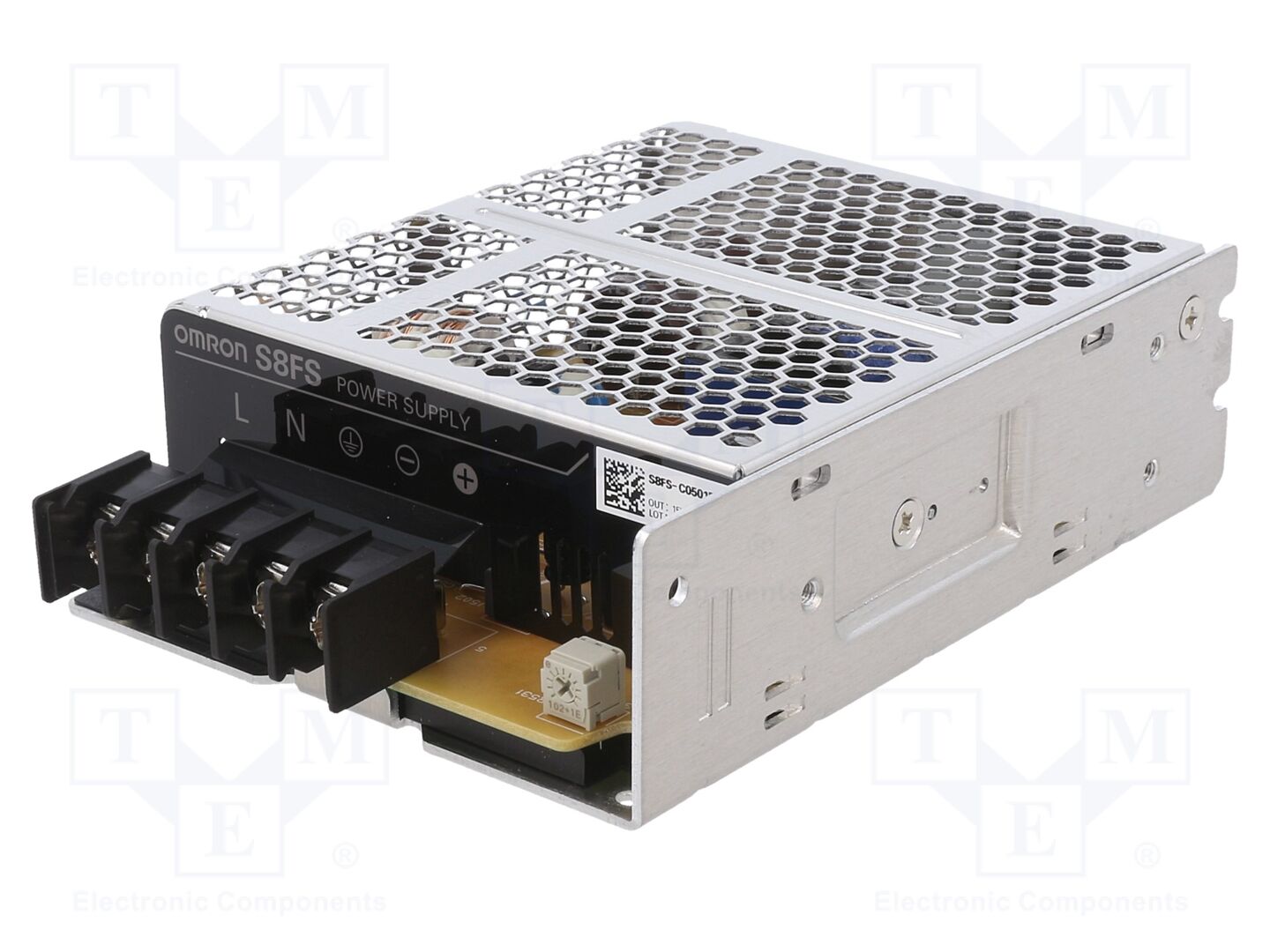 OMRON S8FS-C05015J Sisäänrakennettu kytkentävirtalähde 50W 15VDC 3.4A