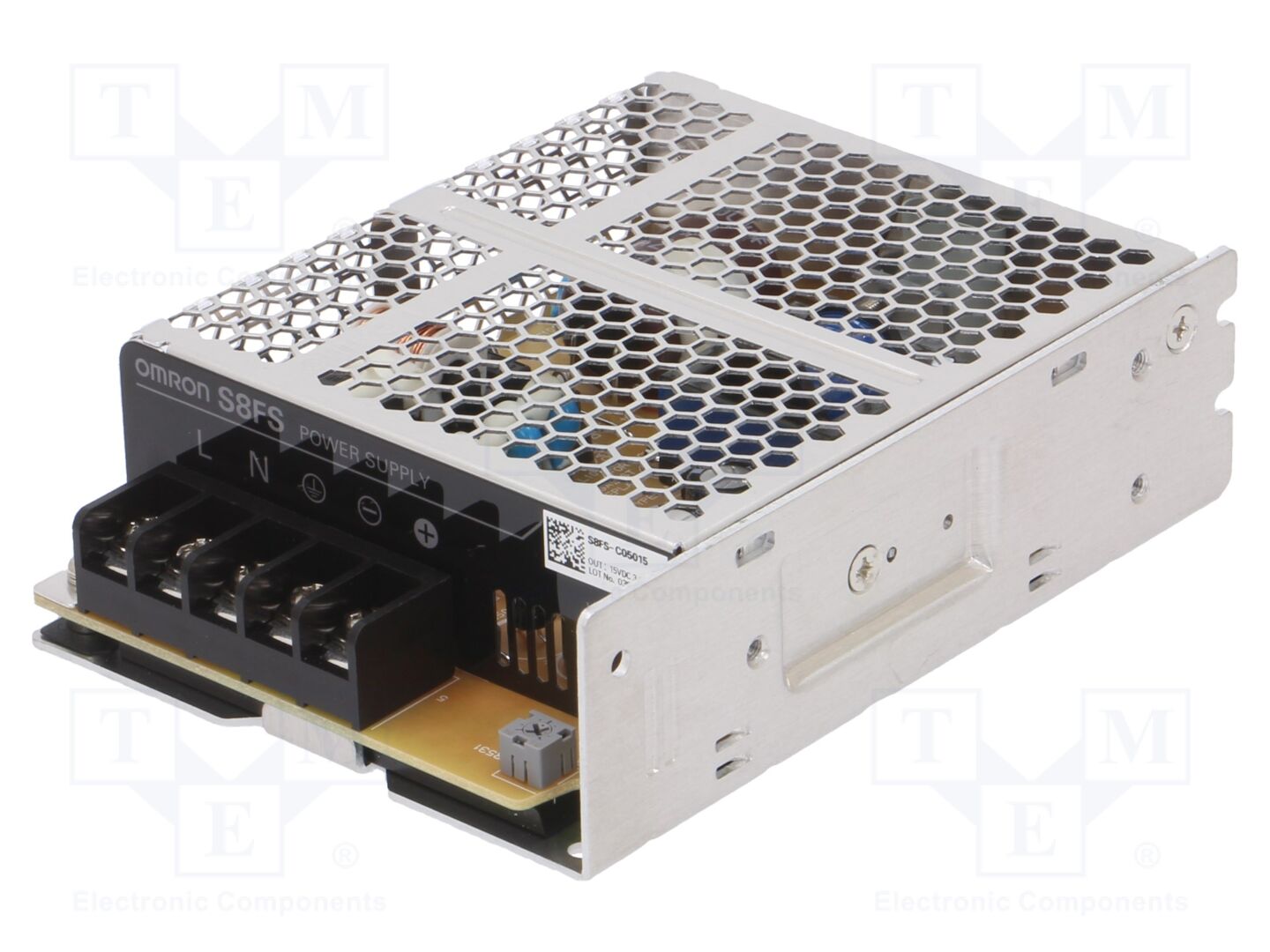 OMRON S8FS-C05015 Sisäänrakennettu kytkentäsähkönsyöttö 50W 15VDC