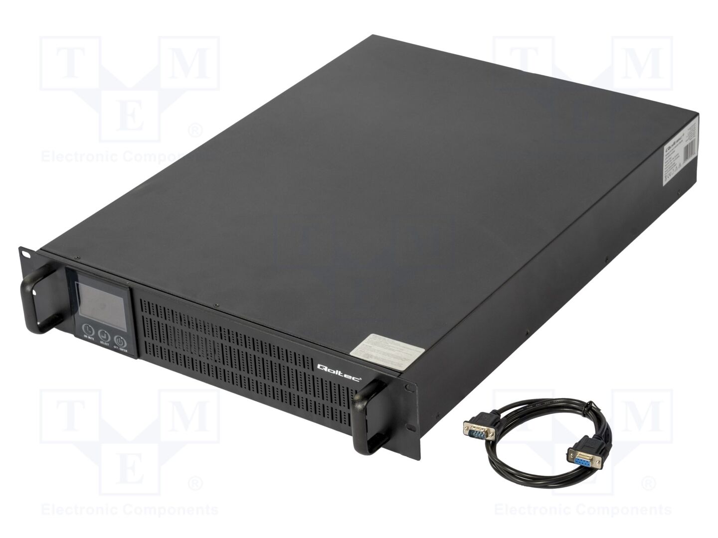 QOLTEC 53947 UPS-laite 2,4 kW 3 kVA 230V Rack-muotoinen