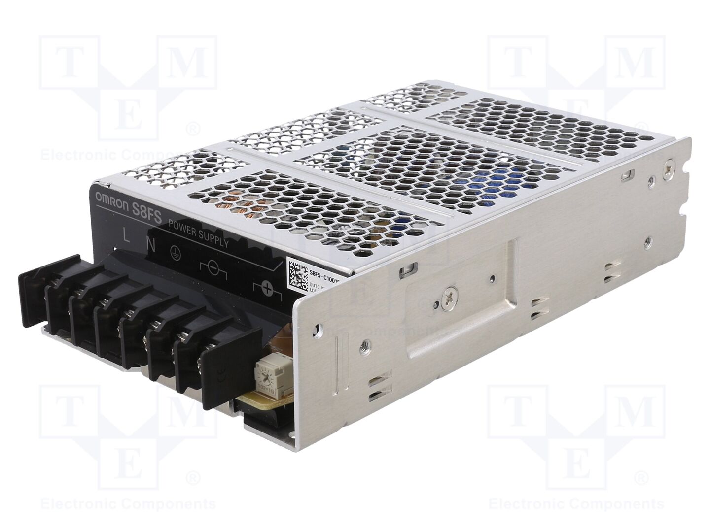 OMRON S8FS-C10015J Sisäänrakennettu kytkentäsähkönsyöttö 100W 15VDC 7A