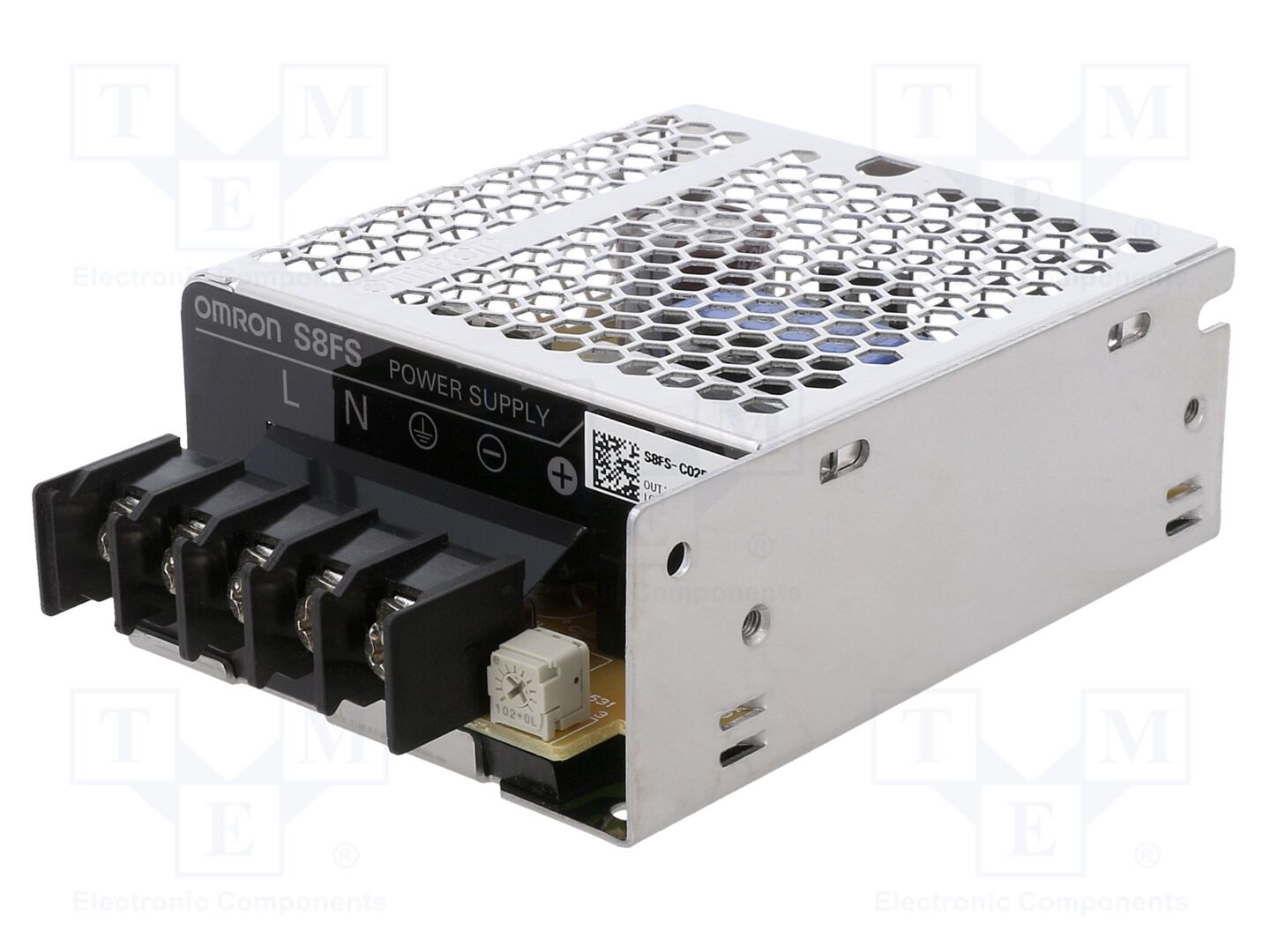 OMRON S8FS-C02515J Sisäänrakennettu kytkentäsähkönsyöttö 25W 15VDC 1.7A