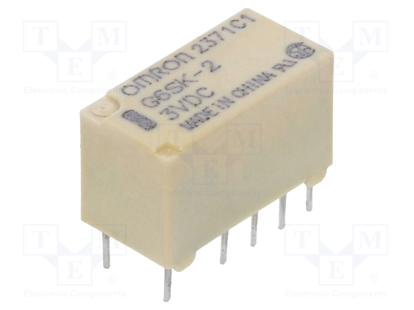 OMRON Electronic Components G6SK-2-3DC Sähkömagneettinen rele 3VDC