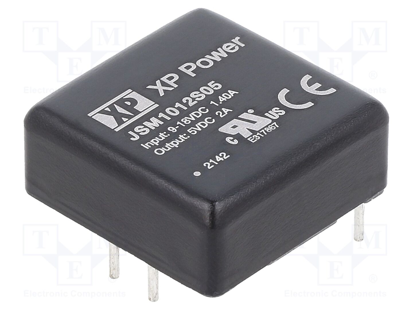 XP POWER JSM1012S05 DC/DC-muunnin 10W