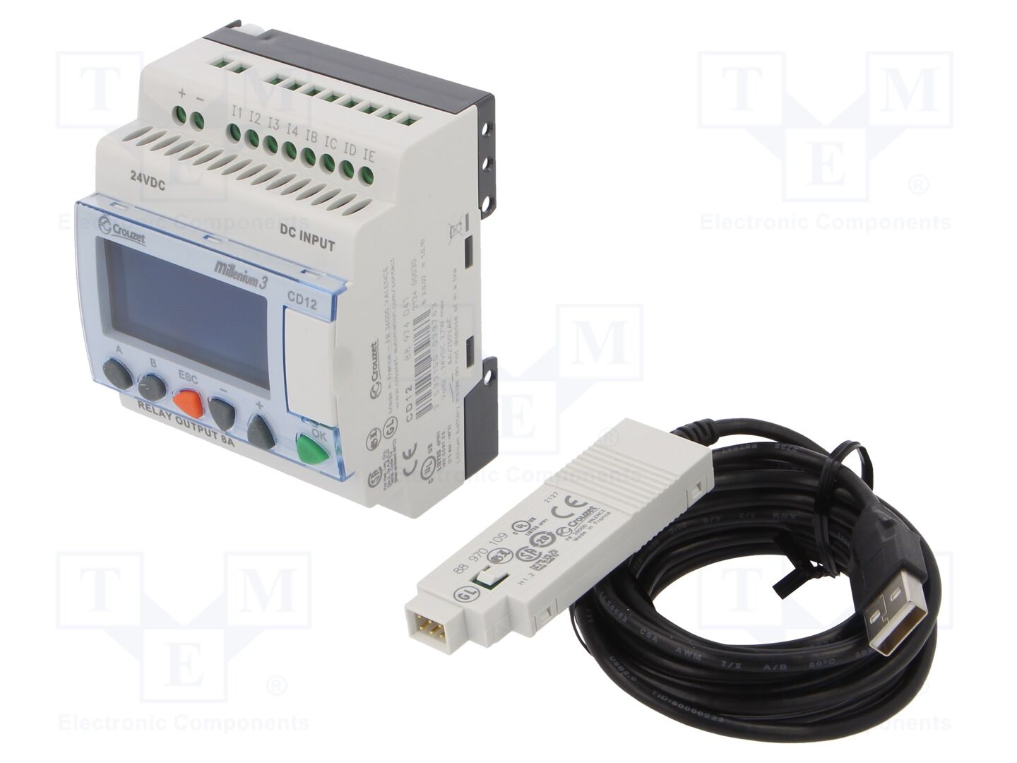 CROUZET 88974080 Ohjelmoitava rele 24VDC