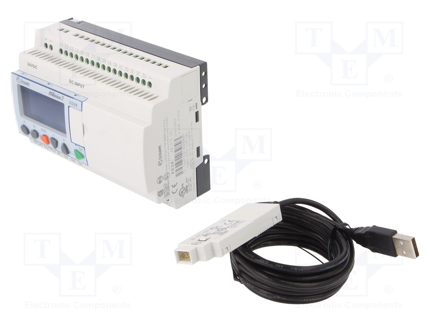 CROUZET 88974084 Ohjelmoitava rele 24VDC