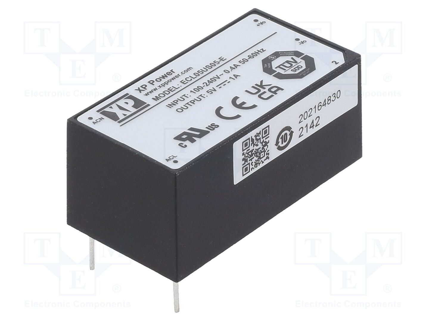XP POWER ECL05US05-E AC/DC-muunnin 5W