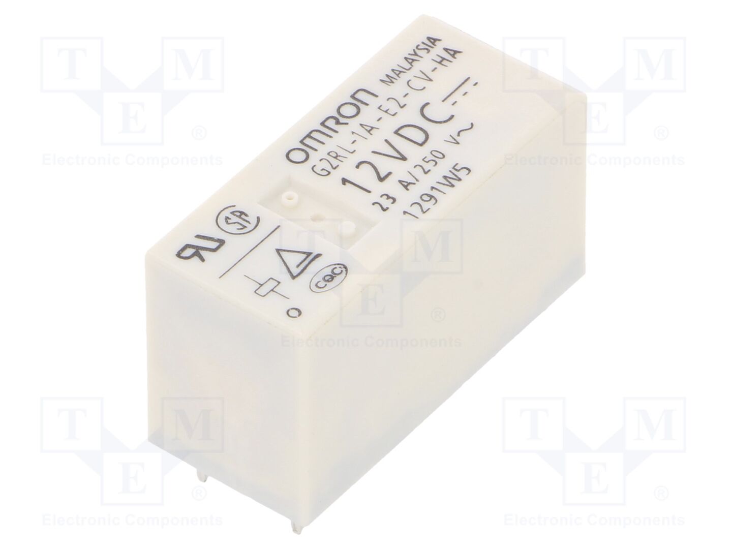 OMRON Electronic Components G2RL1AE2CVHA12DC Sähkömagneettinen rele 12VDC
