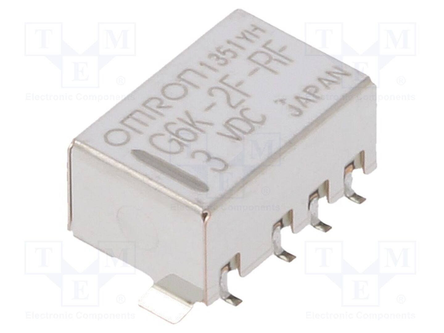 OMRON Electronic Components G6K-2F-RF-3DC Sähkömagneettinen rele 3VDC