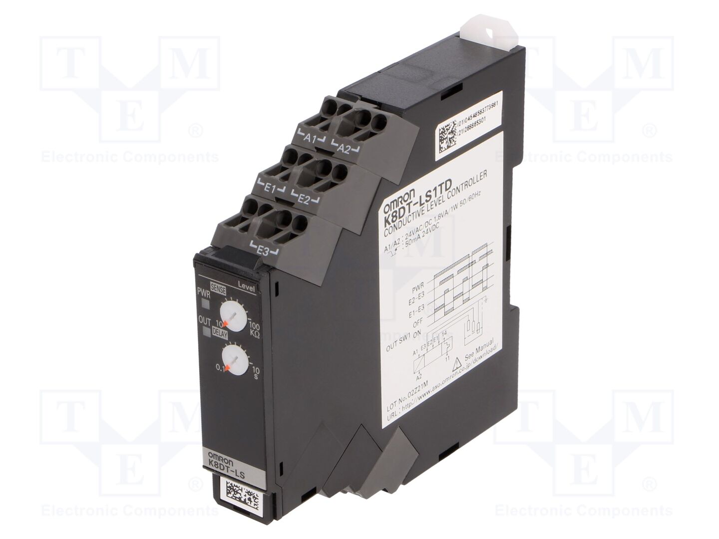 OMRON K8DT-LS1TD Valvontarele 24VAC/24VDC