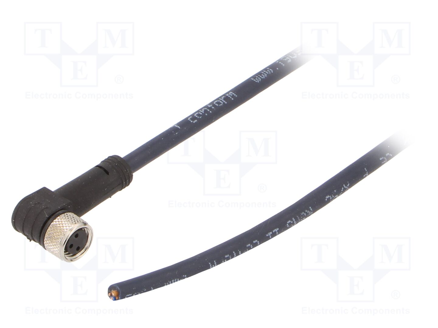 IGUS CF.INI-P3-M8-BW-10 Anturikaapeli M8 naaras, kulma 10m