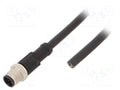 AMPHENOL LTW M12A-08BMMM-SL8N05 Kaapeli M12, 8-napainen, 5m