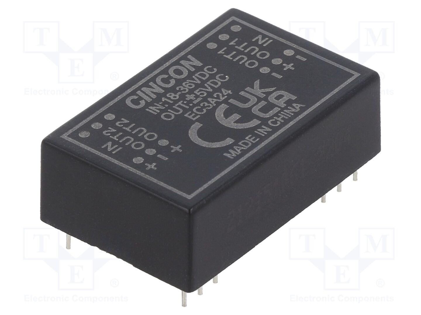 CINCON EC3A24 DC/DC-muunnin 3W