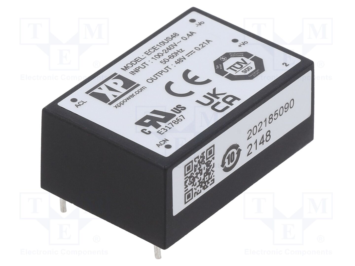 XP POWER ECE10US48 AC/DC-muunnin 10W