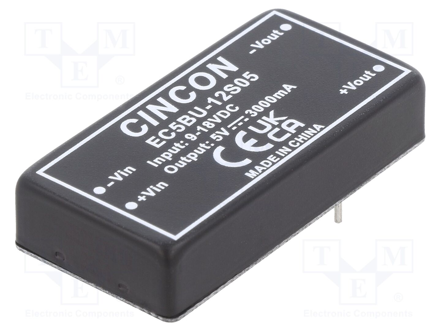 CINCON EC5BU-12S05 DC/DC-muunnin 15W