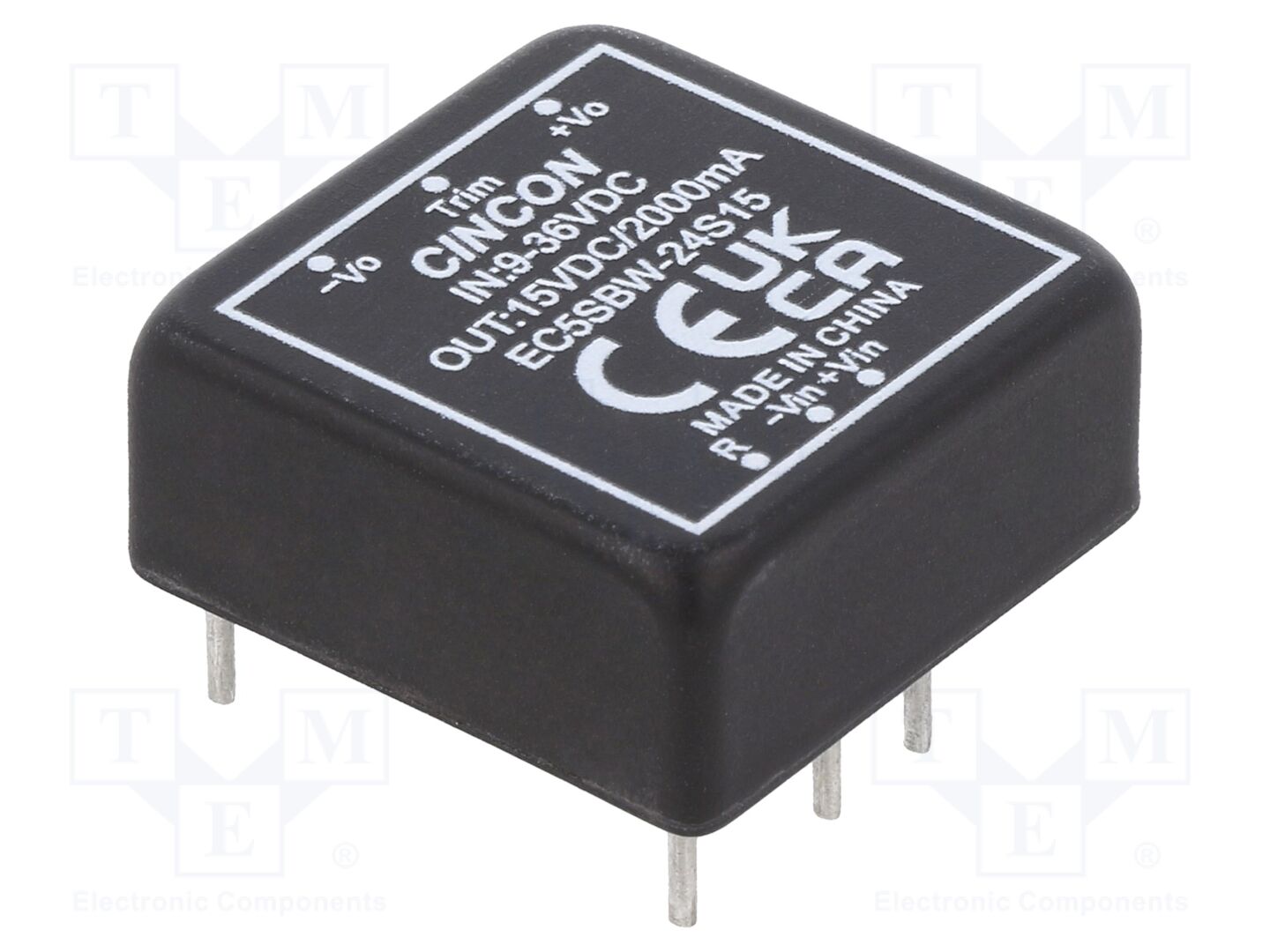 CINCON EC5SBW-24S15 DC/DC-muunnin 30W