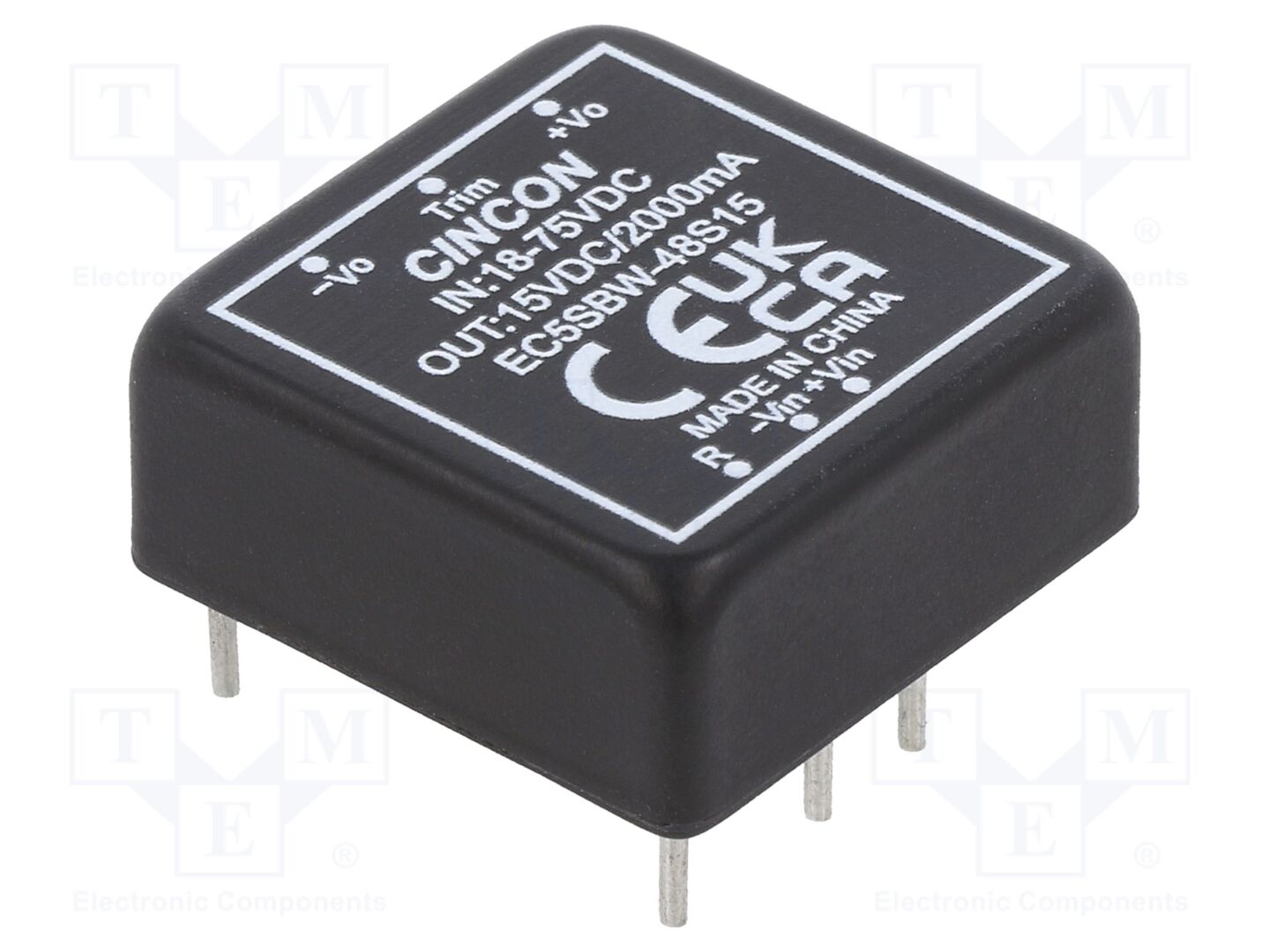 CINCON EC5SBW-48S15 DC/DC-muunnin 30W