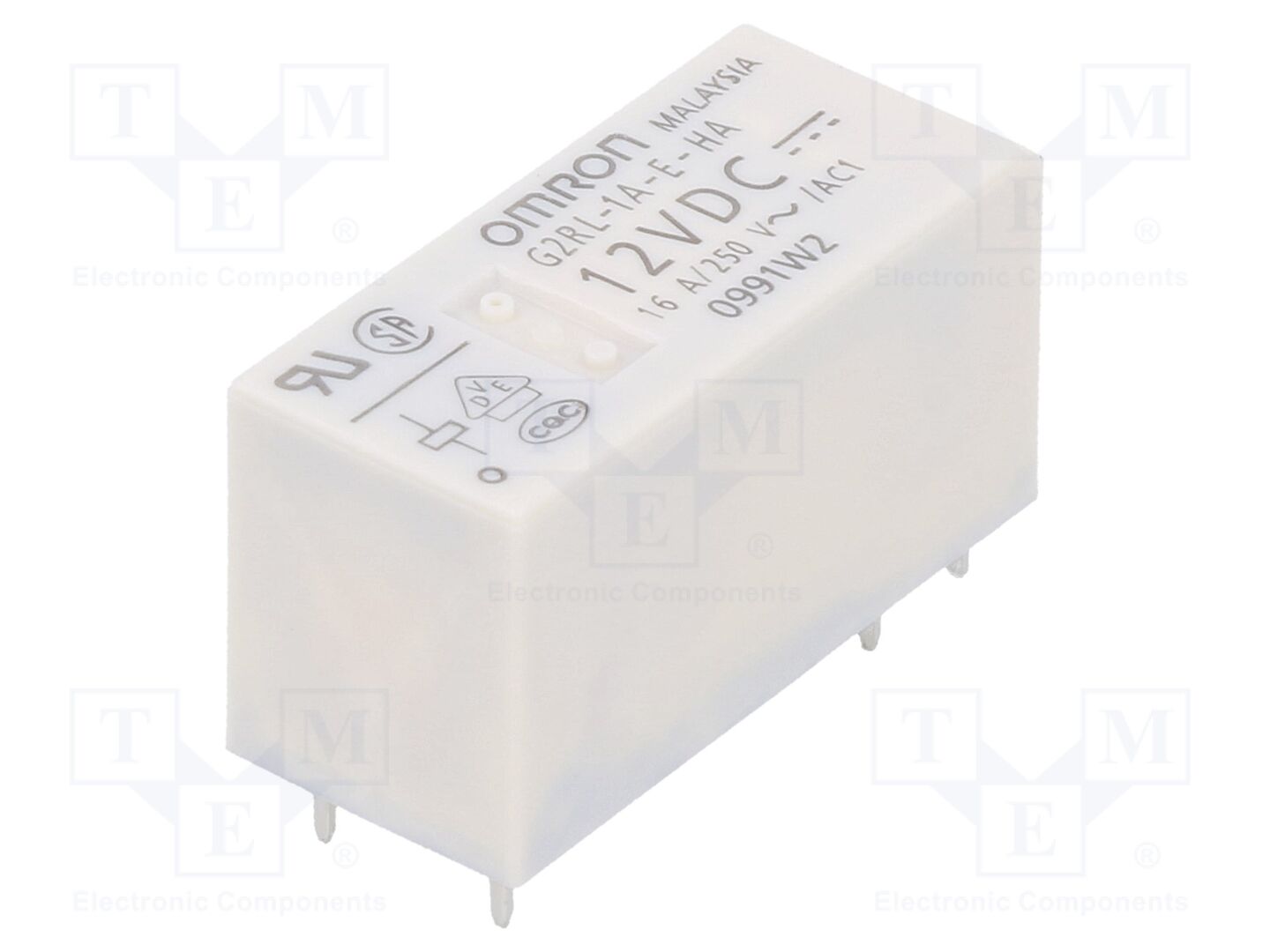 OMRON Electronic Components G2RL-1A-E-HA-12DC Sähkömagneettinen rele 12VDC
