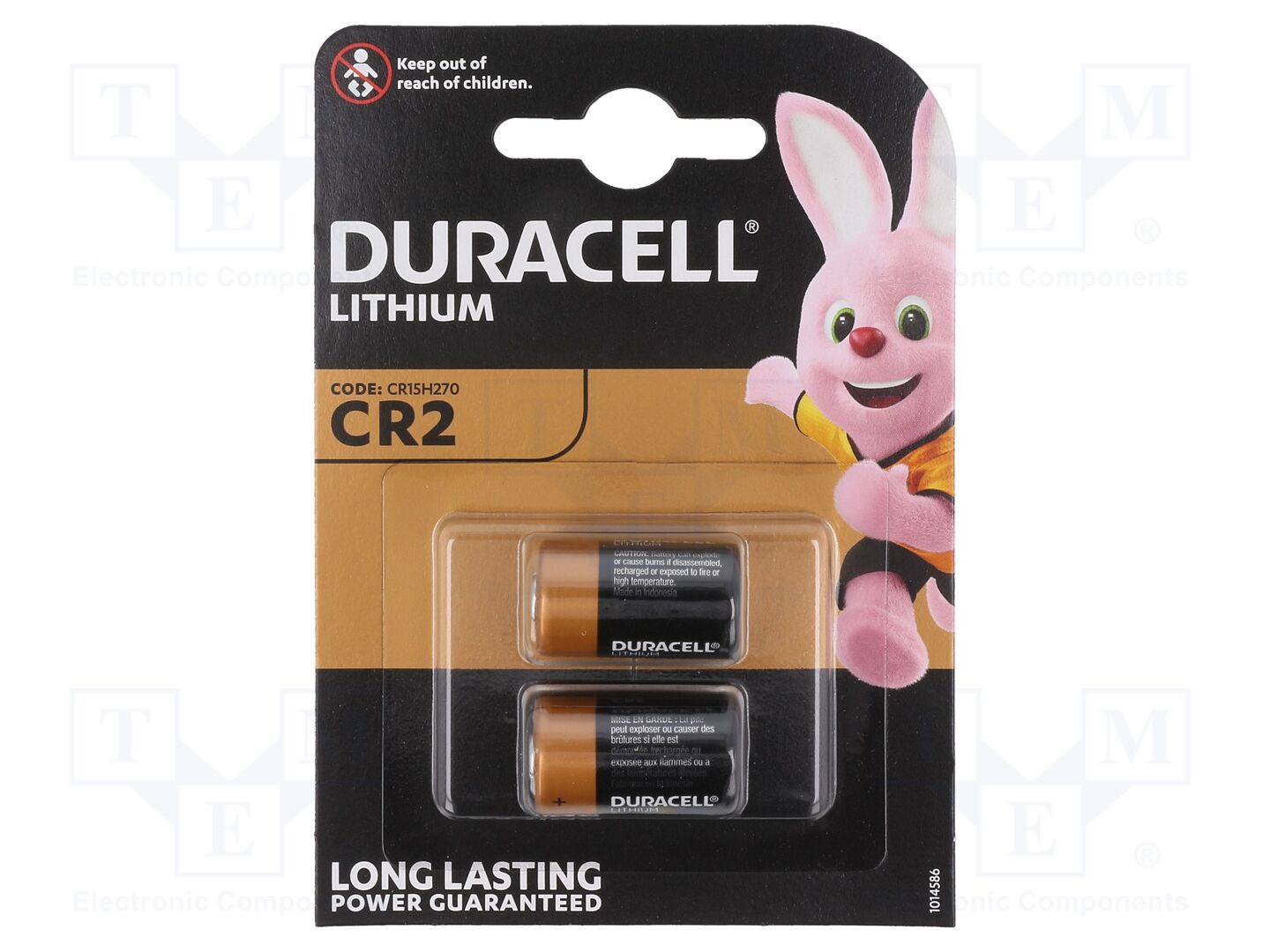 DURACELL BAT-CR2/DR-B2 Litiumparisto 3V