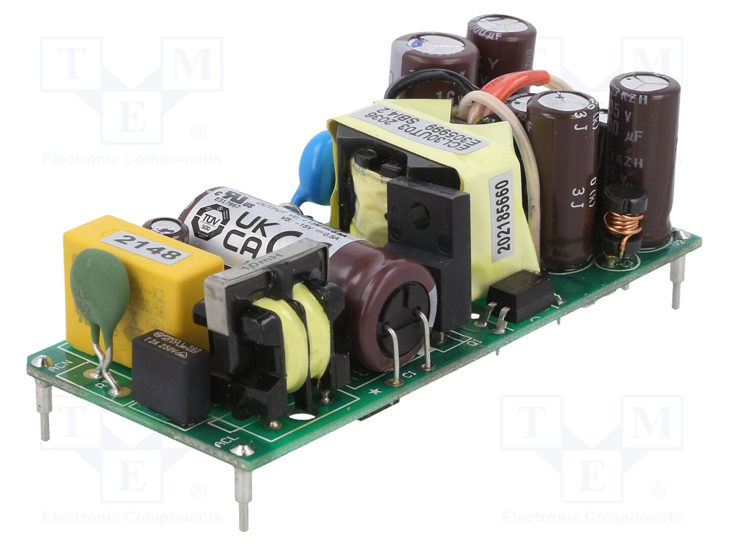XP POWER ECL30UT03-P Avoin kehikko -kytkentävirtalähde 30W