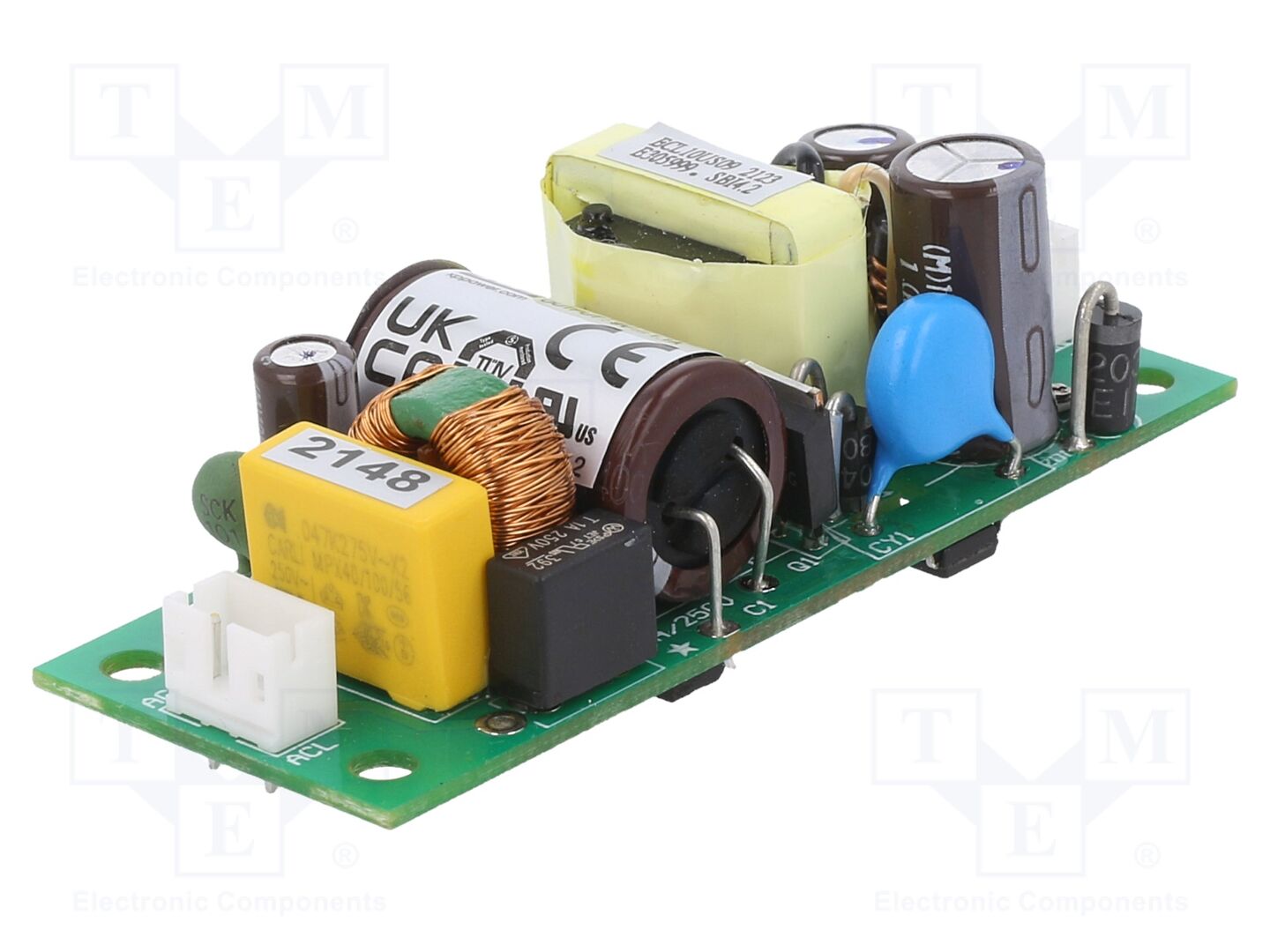 XP POWER ECL10US09-T Avoin kehikko -kytkentävirtalähde 10W