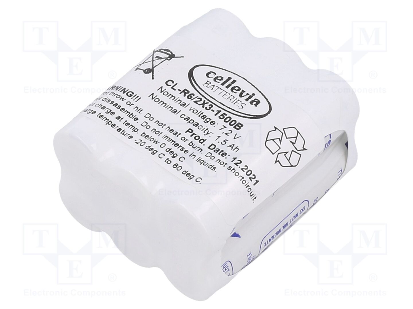 CELLEVIA BATTERIES CL-R6/2X3-1500B Akku 7.2V