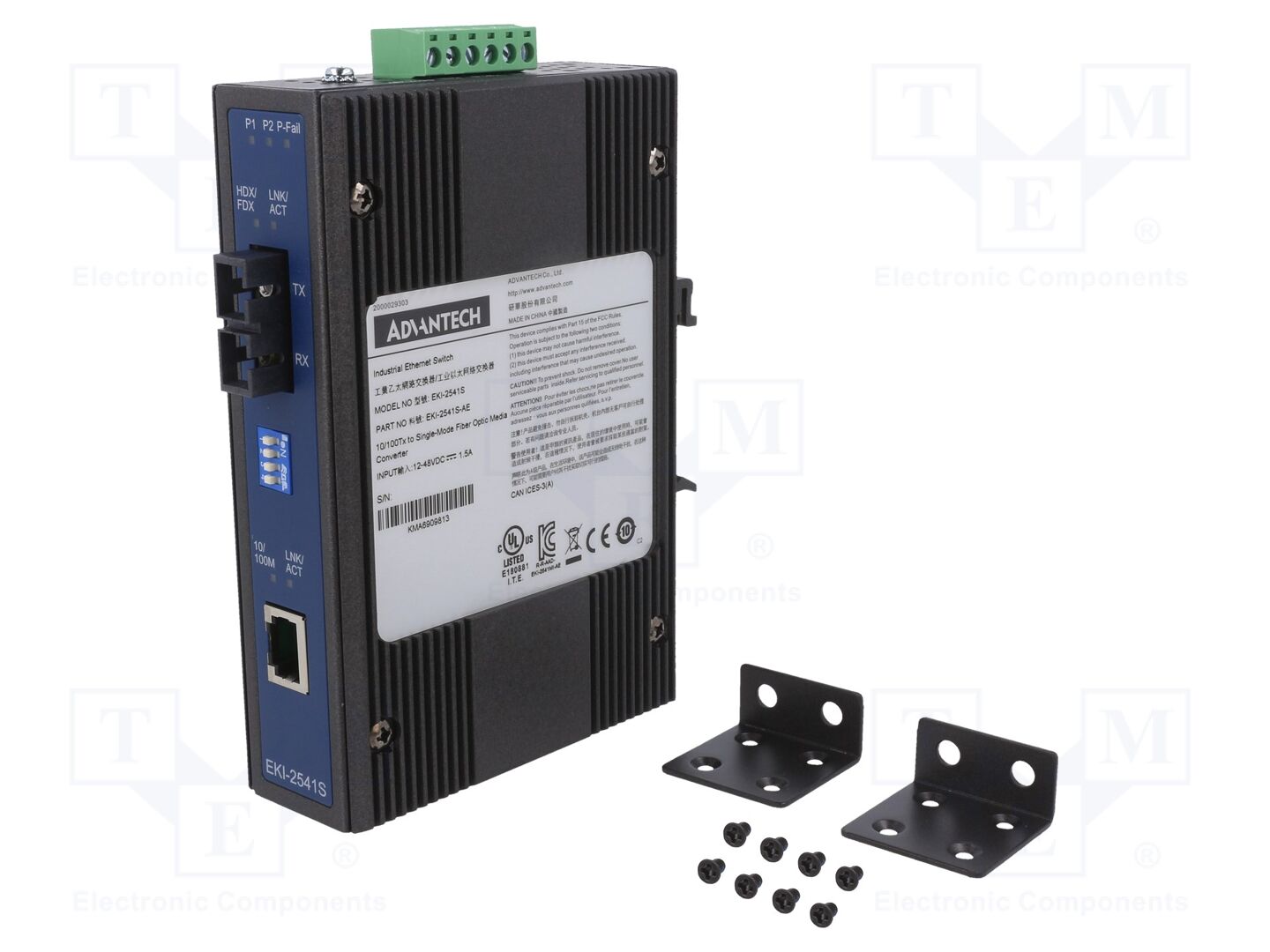 ADVANTECH EKI-2541S-BE Mediamuunnin Ethernet/single-mode fiber