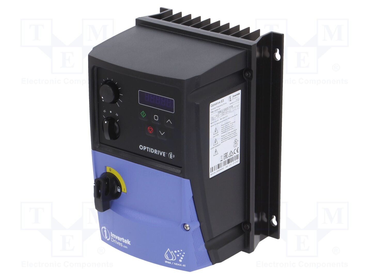 INVERTEK DRIVES ODE-3-120023-1F1B Vektori-invertteri 0.37kW