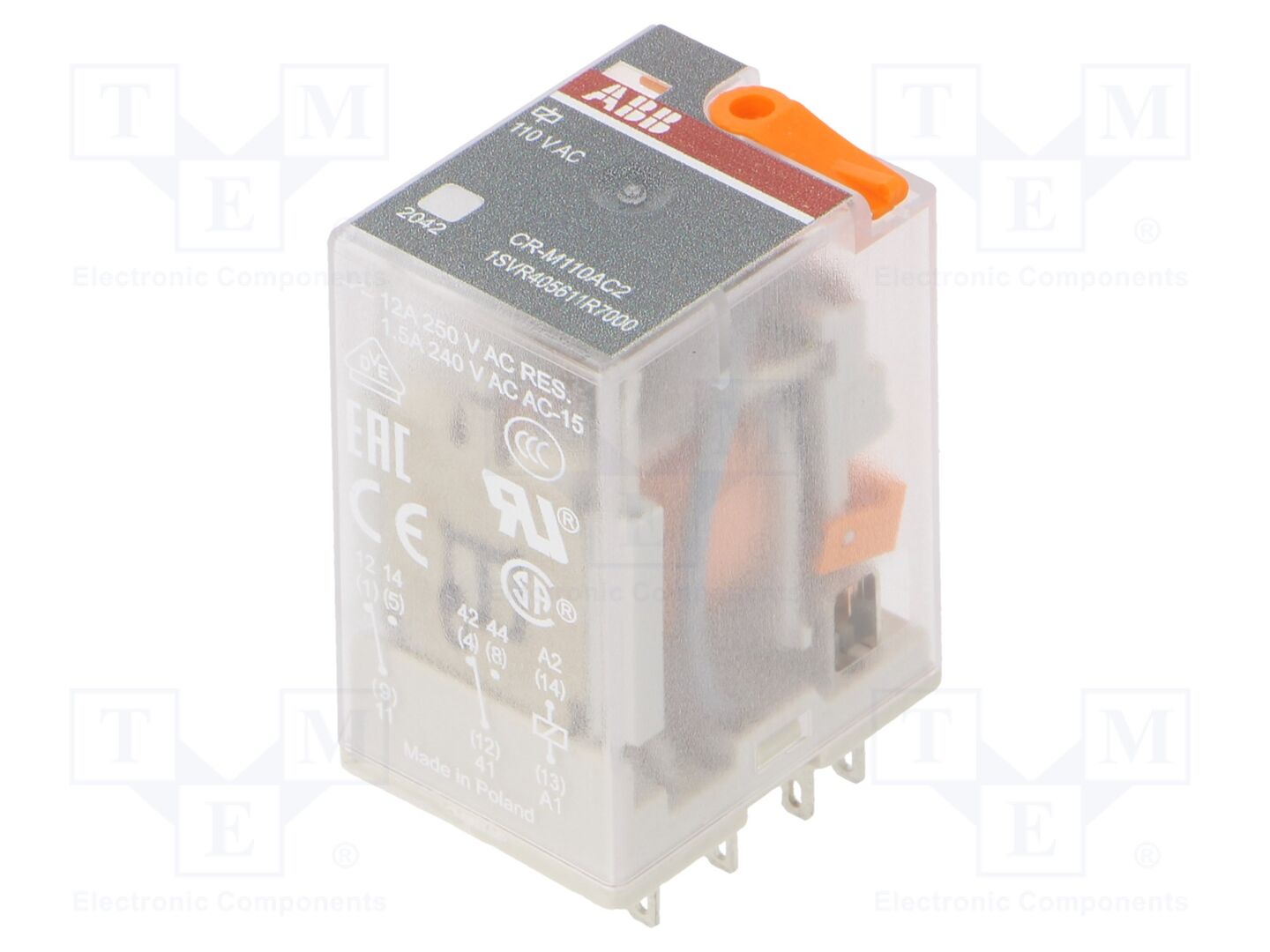ABB CR-M110AC2 Sähkömagneettinen rele 110VAC