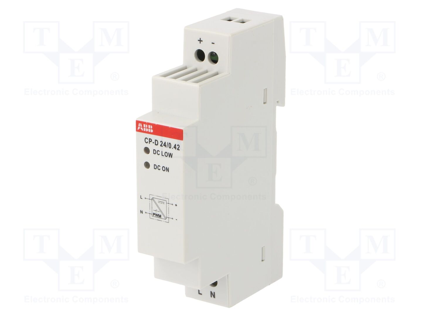 ABB CP-D-24/0.42 DIN-kiskoon kiinnitettävä kytkentävirtalähde 24VDC 10W