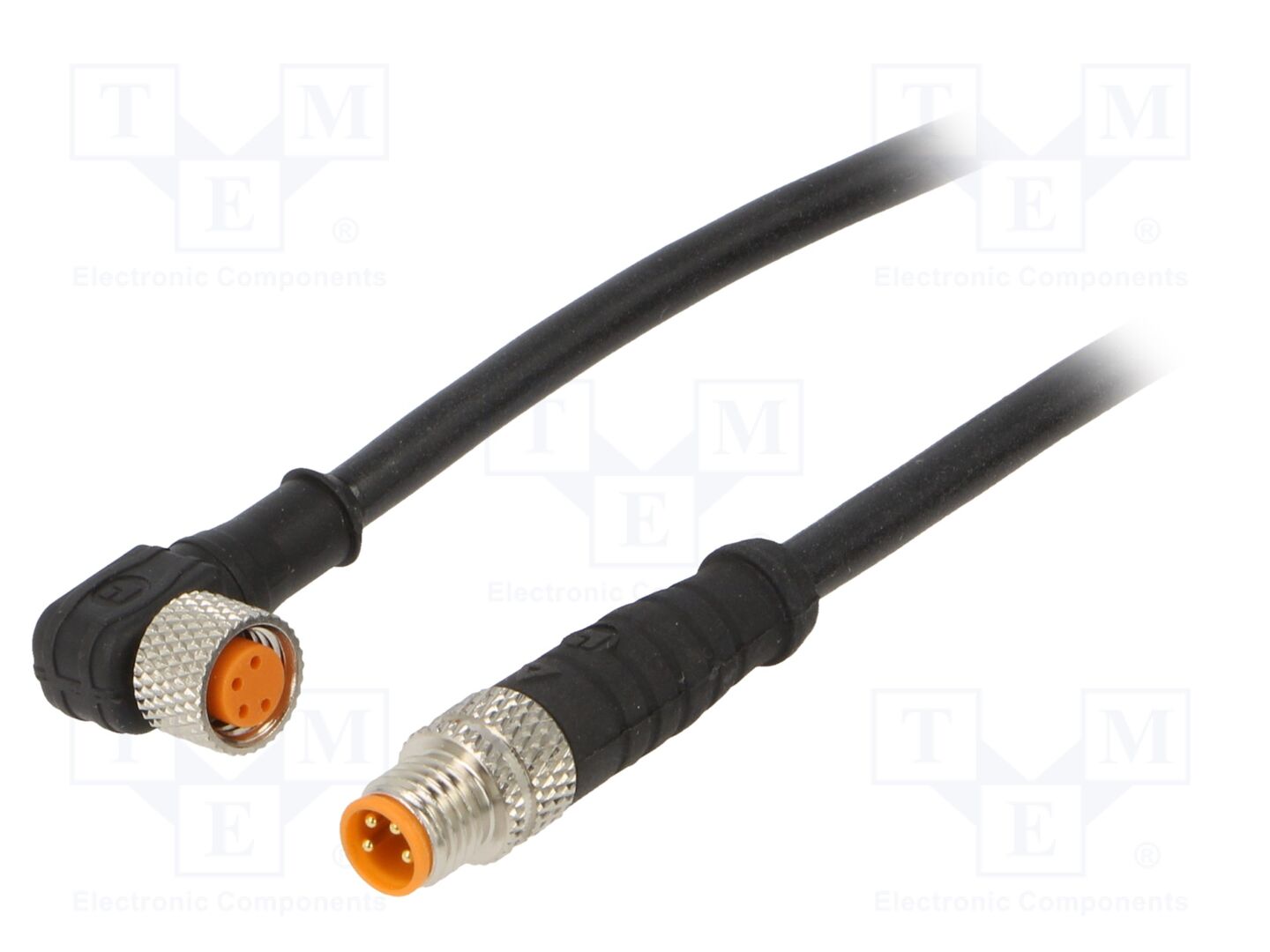 LUTRONIC 0810080504301-0.6M Anturikaapeli M8, 4 PIN 0.6m