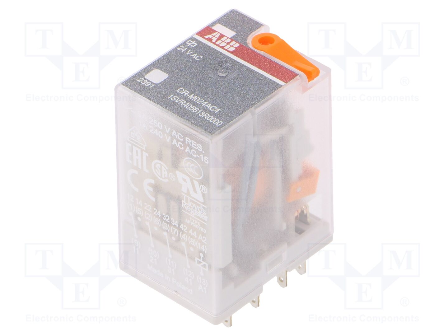 ABB CR-M024AC4 Sähkömagneettinen rele 24VAC