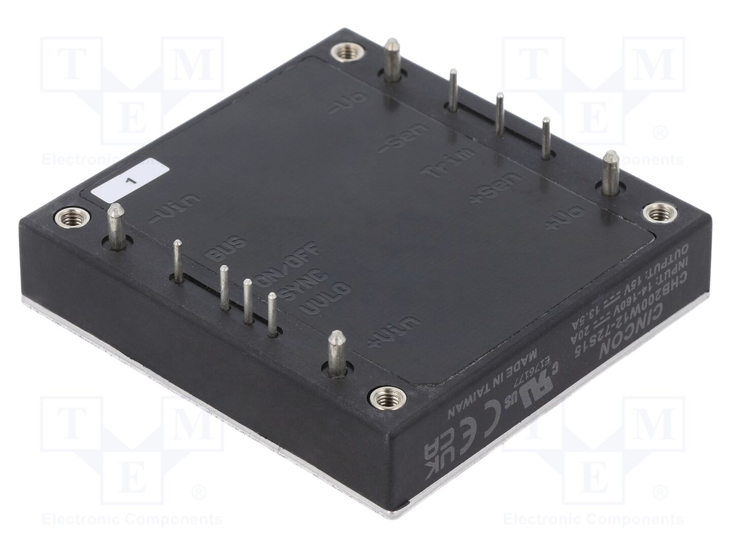 CINCON CHB200W12-72S15 DC/DC-muunnin 200W