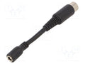 MEAN WELL DC-PLUG-P1J-R1B DIN 5-nastainen liitäntäadapteri 5,5/2,1 mm (5 kpl)
