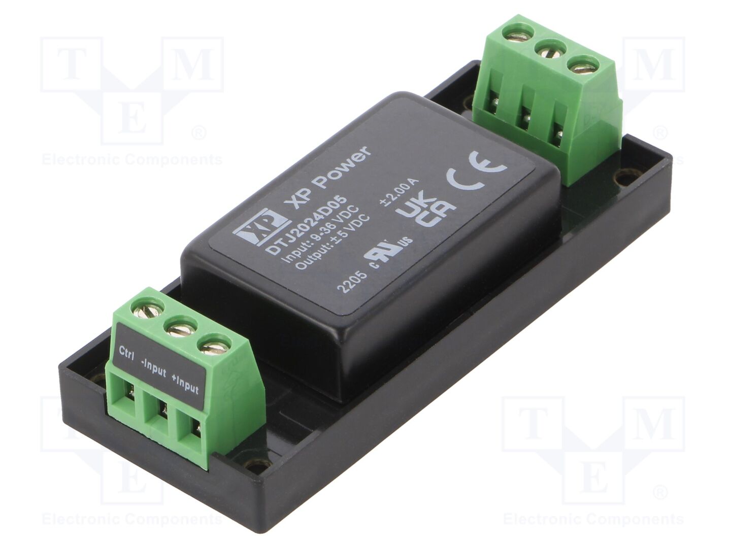 XP POWER DTJ2024D05 DC/DC-muunnin 20W