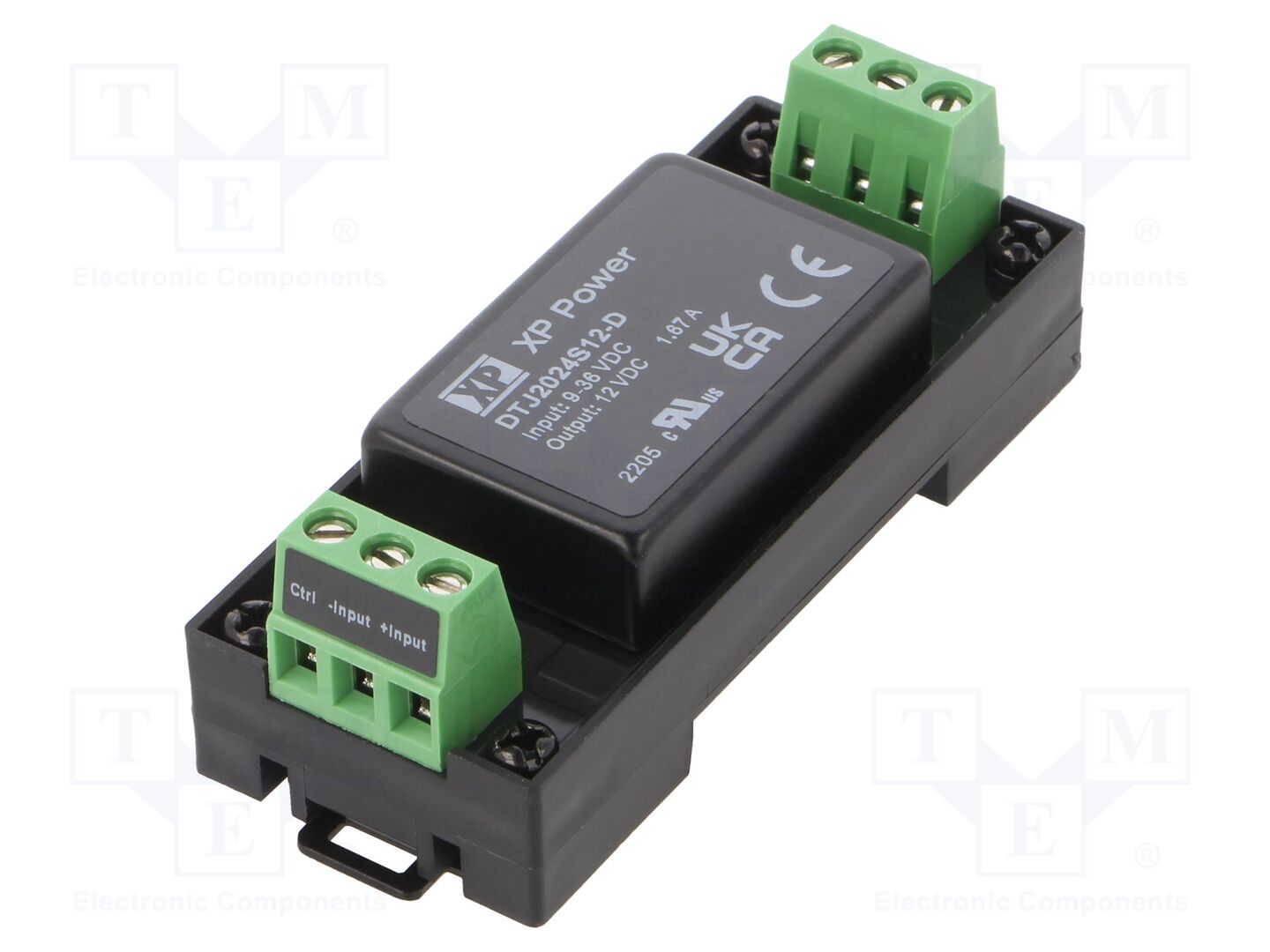 XP POWER DTJ2024S12-D DC/DC-muunnin 20W